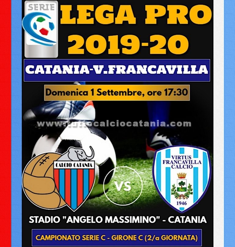 LIVE MASSIMINO (triplice fischio): Catania 2-1 Virtus Francavilla, tabellino e numeri incontro in tempo reale