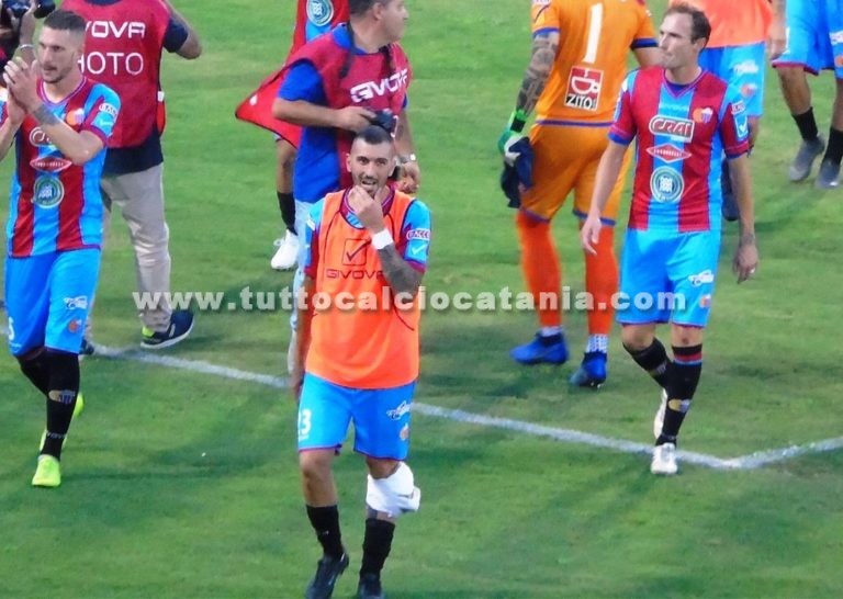 CATANIA: il punto sulle defezioni. Da valutare Pinto, Dall’Oglio uscito dal campo con la borsa del ghiaccio