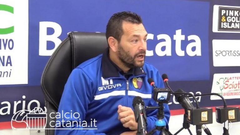 TACCHI (vice all. Catania): “Tre cambi obbligati, noi poco fortunati. Di Piazza in panchina per scelta tecnica. Il Potenza ha meritato di vincere”