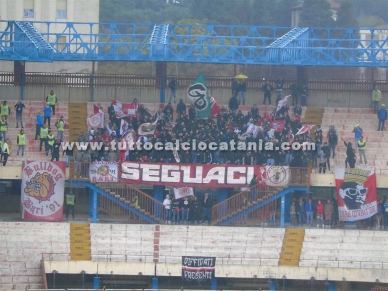 CASMS: Catania-Bari, gara connotata da elevato profilo di rischio