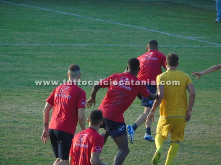 CATANIA – CARLENTINI: giovedì allenamento condiviso e partitella a porte aperte