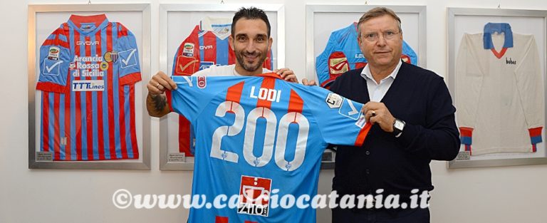 LODI FA 200: “Ho sempre detto che la maglia del Catania è la mia seconda pelle, adesso invertiamo la rotta”