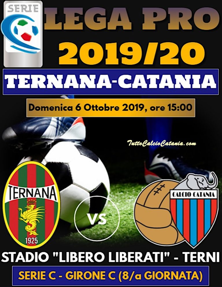 LIVE LIBERATI (triplice fischio): Ternana 3-2 Catania, tabellino e numeri incontro in tempo reale