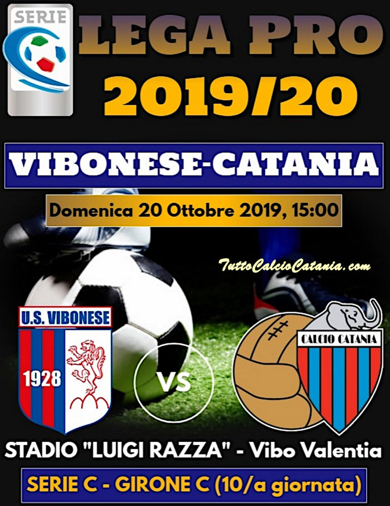 LIVE RAZZA (fine partita): Vibonese 5-0 Catania, tabellino e numeri incontro in tempo reale