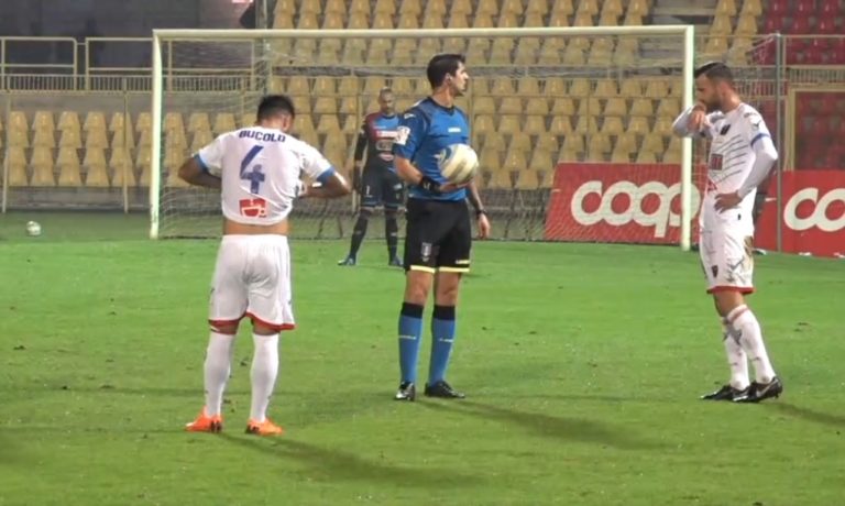 CATANIA: non solo Bucolo, squalificato anche Di Piazza. Inflitta ammenda al club