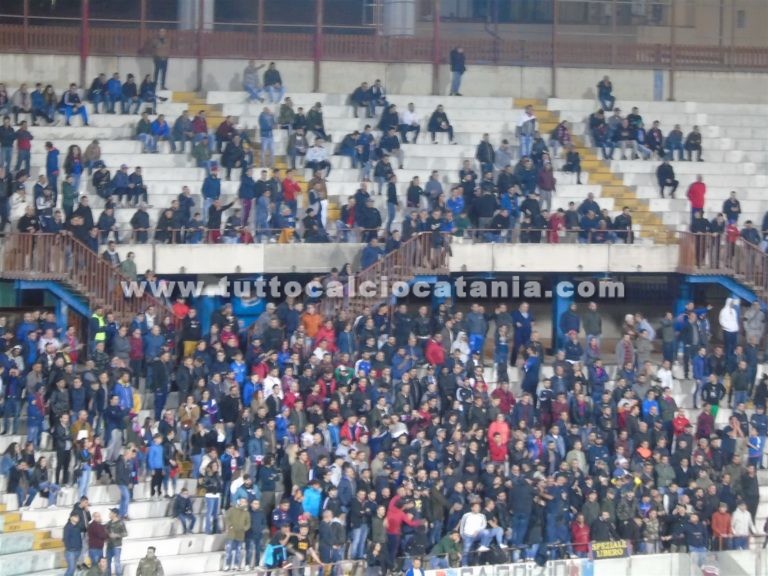 CATANIA – SICULA LEONZIO: report affluenza stadio