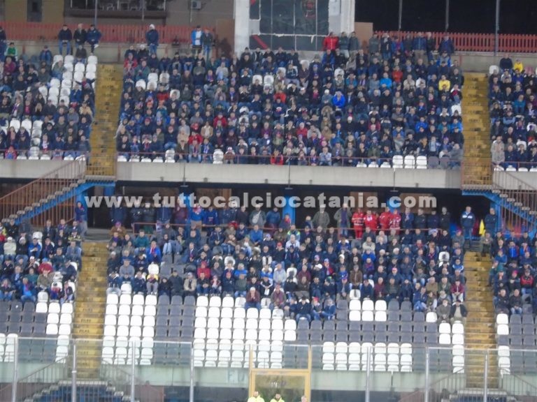 SERIE C: spettatori 14/a giornata, Catania-Sicula Leonzio terza gara più seguita sugli spalti