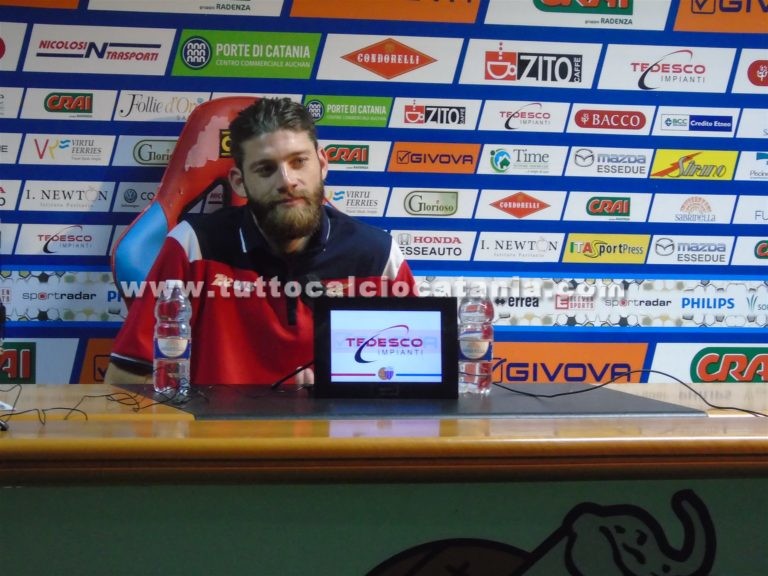 CALDORE (Casertana): a Catania sigla il primo gol tra i professionisti