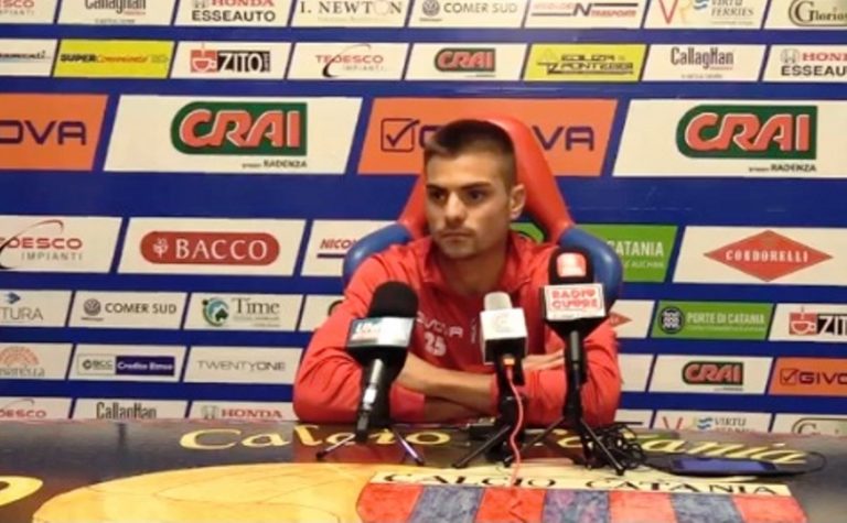 BIONDI: “Serie B, ci credo fortemente. La maglia del Catania una seconda pelle, a Catanzaro per dare una svolta al campionato”