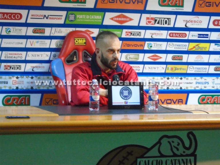 CURIALE: “Non vado via perchè voglio lasciare Catania da vincente, ci stiamo ricompattando”