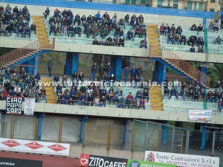 CATANIA – MONOPOLI: più di 3mila spettatori presenti