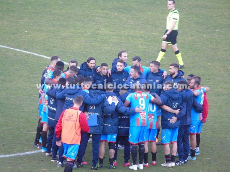 CATANIA: gli scontri diretti che restano da giocare