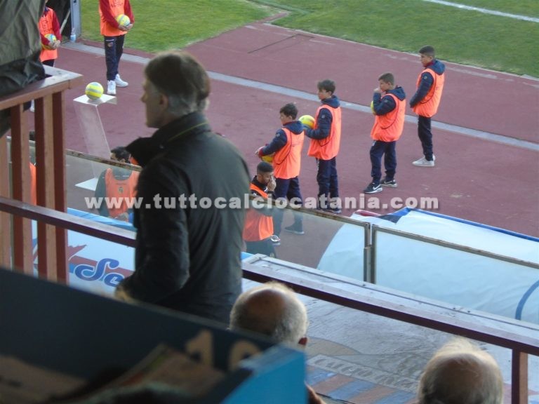 PELLEGRINO: l’ex rossazzurro e componente del Comitato presente allo stadio