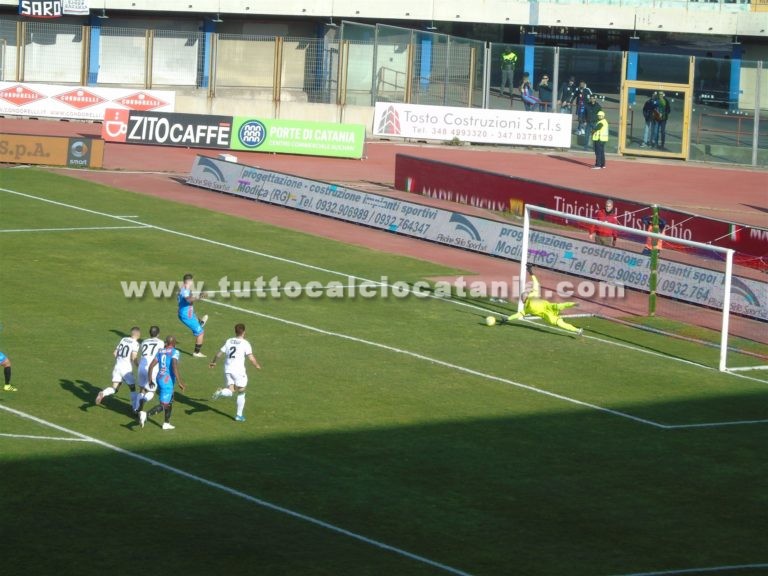 CATANIA AFFETTO DA PAREGGITE: ancora uno 0-0 al “Massimino”, pesa l’errore dal dischetto di Mazzarani