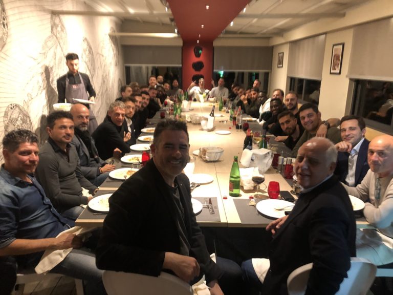 LUCARELLI: “Cena pagata…”