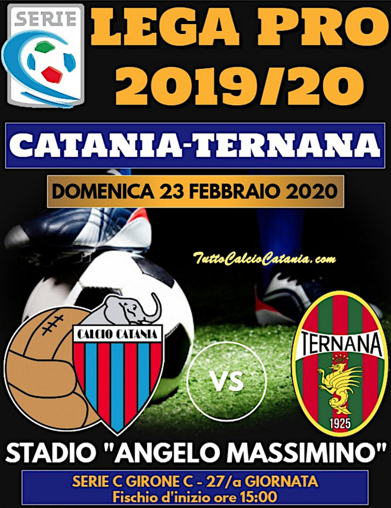 LIVE MASSIMINO (triplice fischio): Catania 0-0 Ternana, tabellino e numeri incontro in tempo reale
