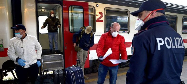 CORONAVIRUS IN ITALIA: controlli Polizia, oltre 51mila persone denunciate