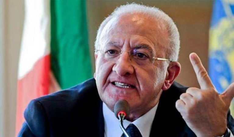 CORONAVIRUS – De Luca (Pres. Regione Campania): “Al Sud la situazione sta per esplodere in maniera drammatica”