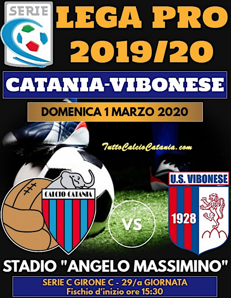 LIVE MASSIMINO (fine partita): Catania 2-1 Vibonese, tabellino e numeri incontro