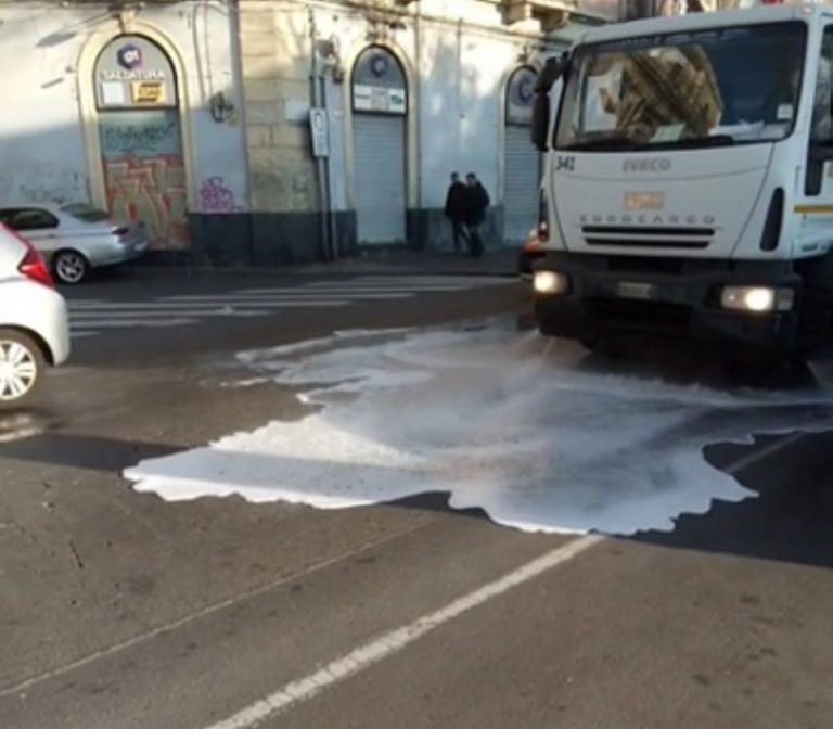 CORONAVIRUS A CATANIA: continua l’attività di sanificazione su tutto il territorio