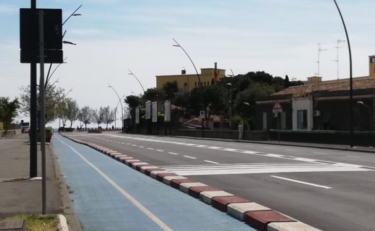 CORONAVIRUS A CATANIA: Fase 2, domenica 31 maggio e martedì 2 giugno Lungomare senza auto