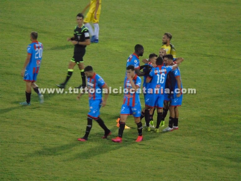 CATANIA – VIRTUS FRANCAVILLA (Video): gli highlights della partita