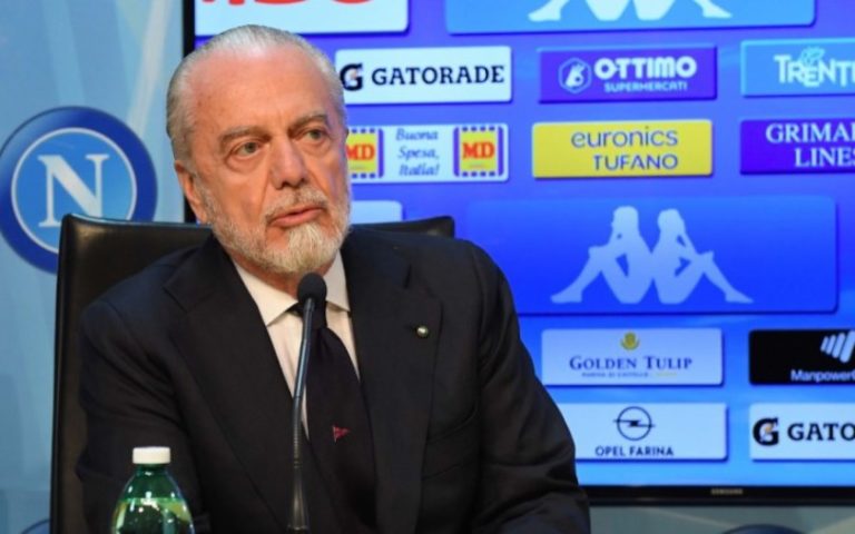 SERIE A – De Laurentiis (Pres. Napoli): “Nuovo vento del Sud in A? Mancano Catania, Palermo e Bari…”
