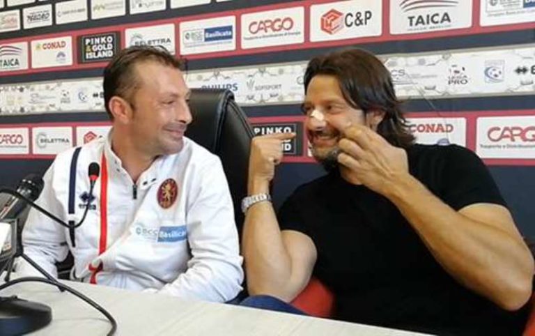 RAFFAELE – Il saluto di Caiata (Pres. Potenza): “Possiamo dire solo grazie ad un amico”