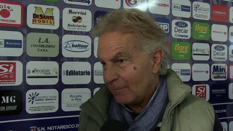 DI GIOVANNI (Pres. Notaresco): “Col Catania giornata storica. Etnei più forti di noi, ma ce la giocheremo”