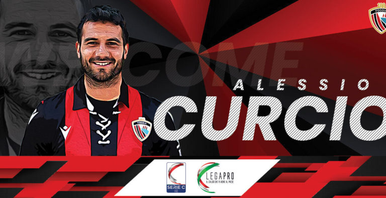 UFFICIALE – Curcio al Foggia: “Felice ed onorato d’indossare questa maglia”