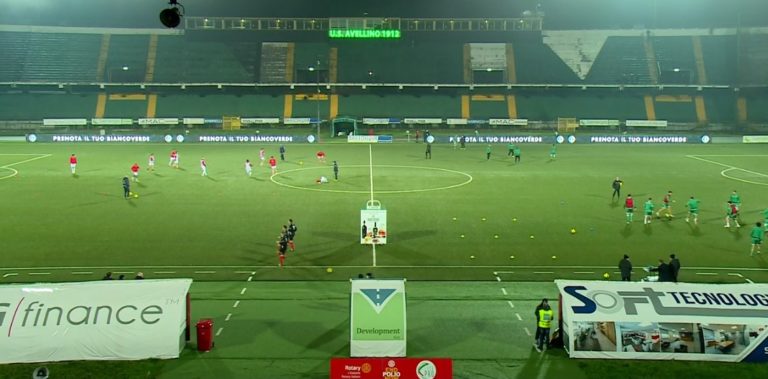 LIVE PARTENIO (triplice fischio): Avellino 1-2 Catania, tabellino e numeri incontro in tempo reale