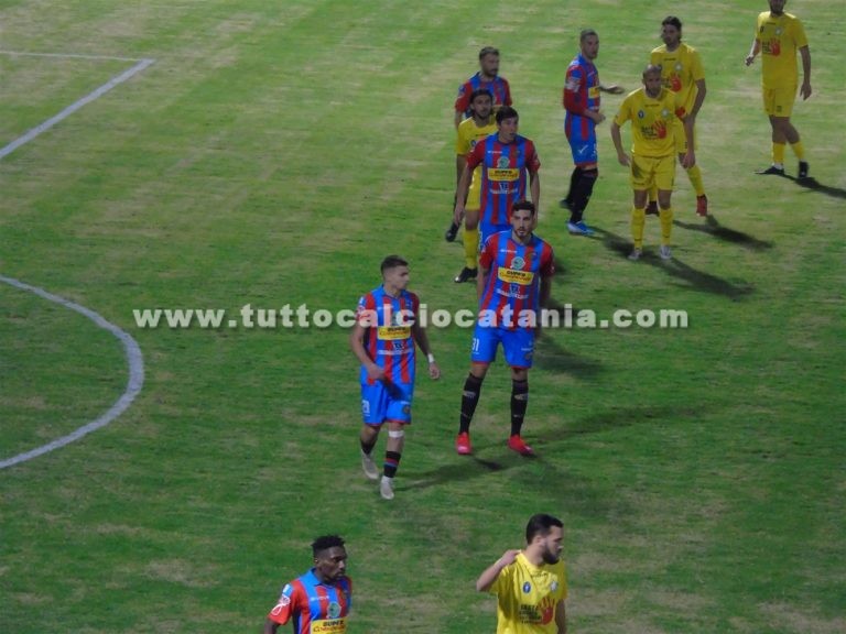 ULTIME CINQUE PARTITE: rendimento Catania da terzo posto