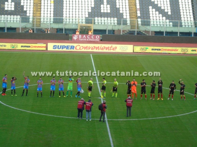 LIVE MASSIMINO (p.t.): Catania 1-1 Catanzaro, tabellino e numeri incontro in tempo reale