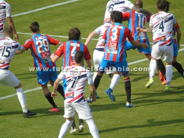 STATISTICHE: il Catania sa usare la testa, i rossazzurri spadroneggiano nel gioco aereo