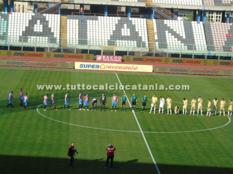 CATANIA – CASERTANA: come cambia la storia del match. Adesso l’ago della bilancia pende verso i colori rossazzurri