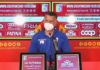 BALDINI: “Abbiamo giocato a viso aperto, calando a centrocampo nella ripresa. Tanta mole di gioco ma pochi tiri in porta”