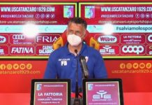 BALDINI: “Abbiamo giocato a viso aperto, calando a centrocampo nella ripresa. Tanta mole di gioco ma pochi tiri in porta”