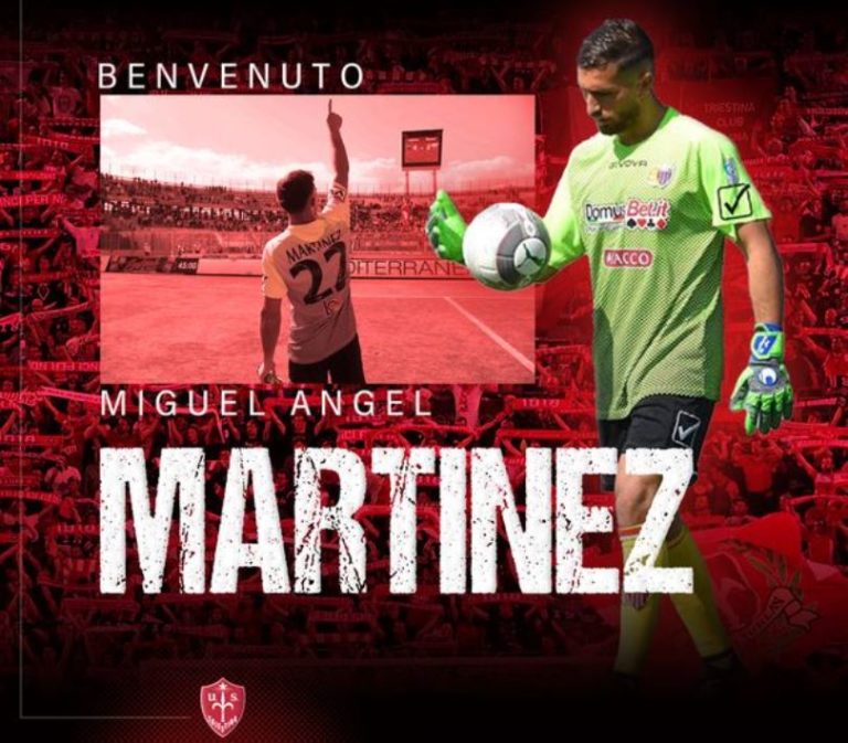 UFFICIALE – Martinez alabardato, la Triestina: “Portiere con un curriculum di tutto rispetto”