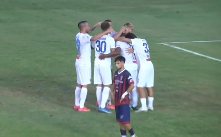 REGINALDO-GOL: qualificazione in tasca per il Catania, test superato a Vibo Valentia