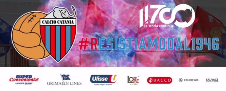CALCIO CATANIA: “A proposito dell’utilizzo dell’hashtag #resistiamodal1946…”