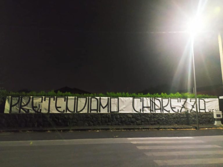 ULTRAS CURVA NORD: “Pretendiamo chiarezza”