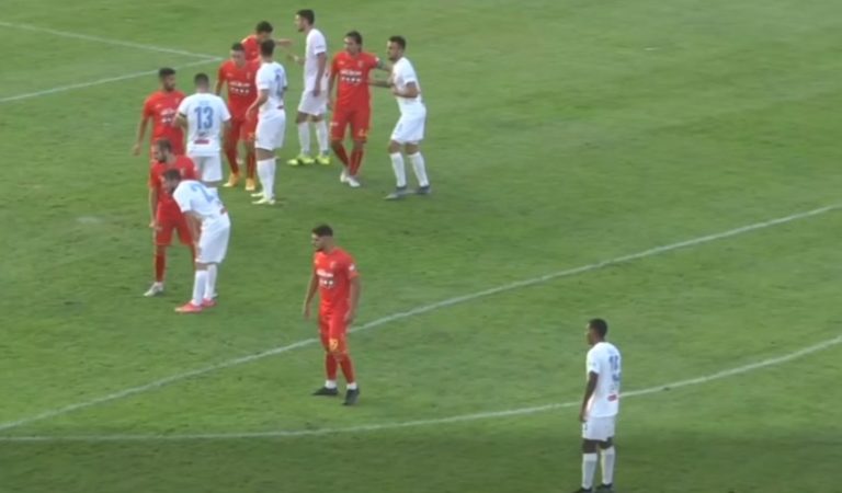CATANZARO AMARA: il Catania saluta la Coppa Italia, decide Monterisi nel finale