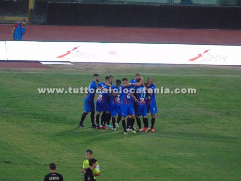 CATANIA-FIDELIS ANDRIA: sondaggio chiuso, Sipos migliore rossazzurro in campo. Ecco il podio
