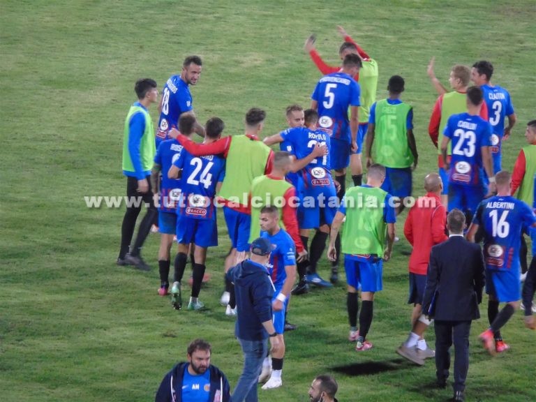 DOPPIO MORO E RUSSINI: sorride il Catania, Juve Stabia al tappeto
