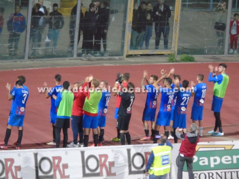 CATANIA: da Baldini a Russotto, le reazioni social dopo la gara con l’Avellino