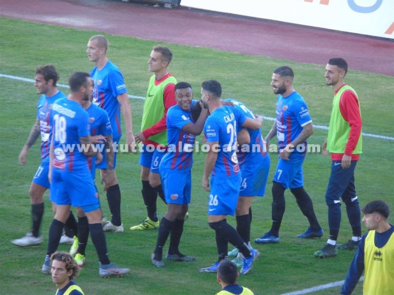 CATANIA 2-1 POTENZA: da Monteagudo a Izco, le reazioni social dei rossazzurri