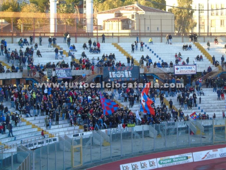 CATANIA-POTENZA: Daspo per un tifoso rossazzurro