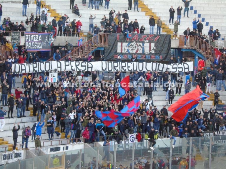 CATANIA-POTENZA: circa 3mila spettatori sugli spalti