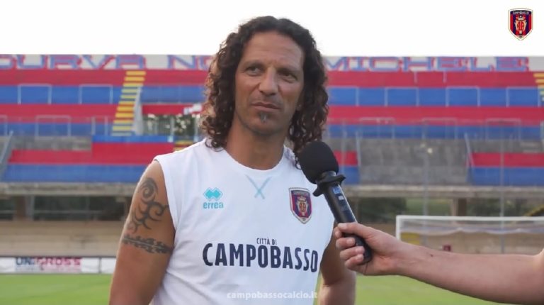 CUDINI (all. Campobasso): “I tifosi si sono divertiti. Punto guadagnato contro un Catania dotato di grosse individualità”