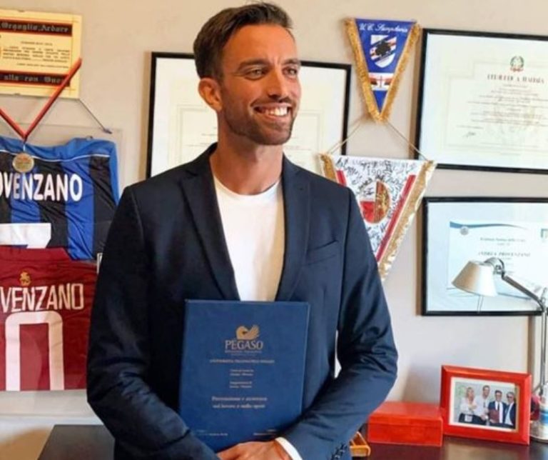 PROVENZANO: laurea conseguita in Scienze Motorie